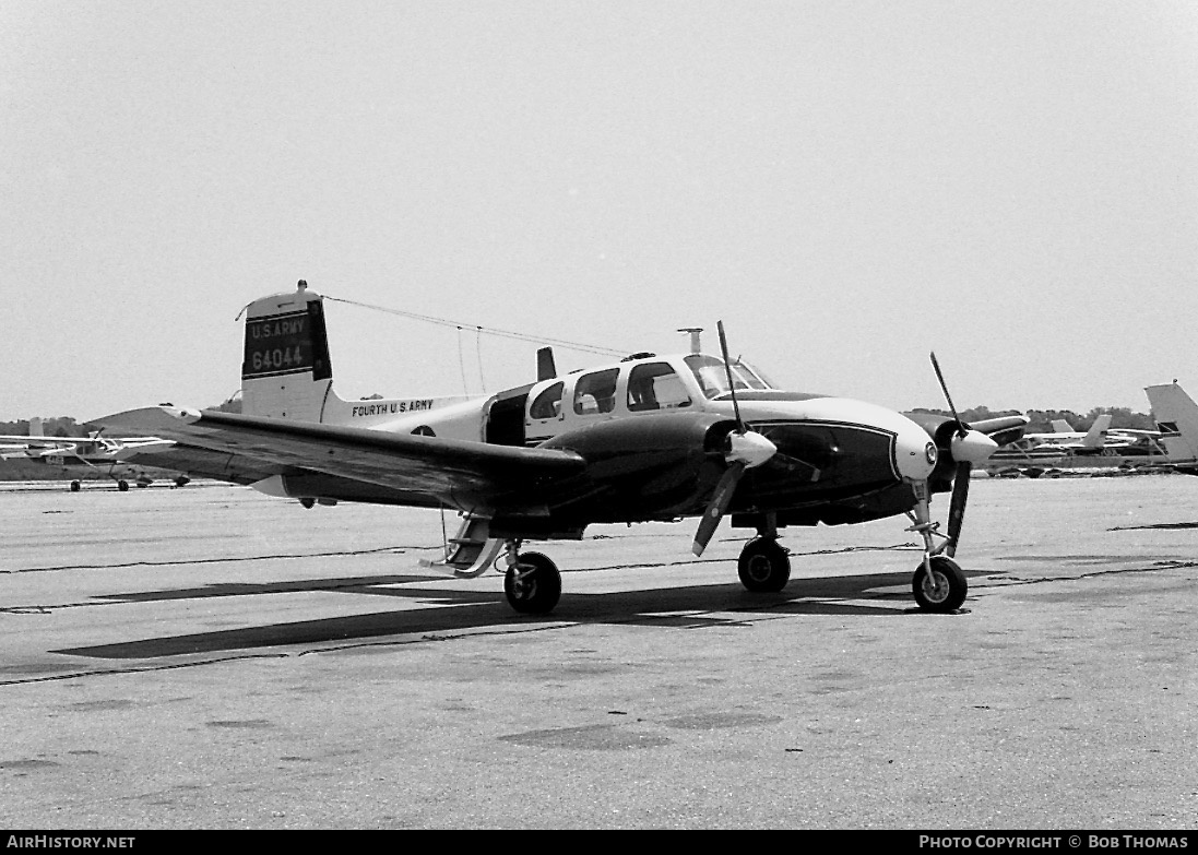 Aircraft Photo of 56-4044 / 64044 | Beech U-8G Seminole (50) | USA - Army | AirHistory.net #476947
