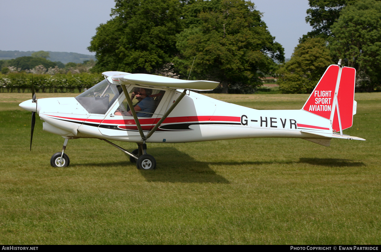 Aircraft Photo of G-HEVR | Comco Ikarus C42-FB80 | Flight Sport Aviation | AirHistory.net #476952