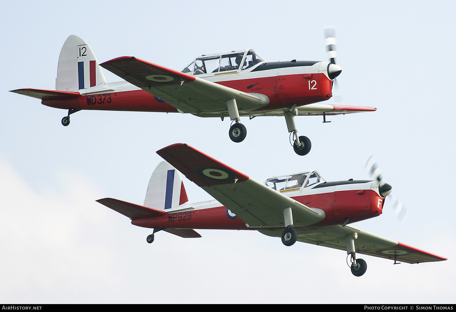 Aircraft Photo of G-BXDI / WD373 | De Havilland DHC-1 Chipmunk 22 | UK - Air Force | AirHistory.net #476960