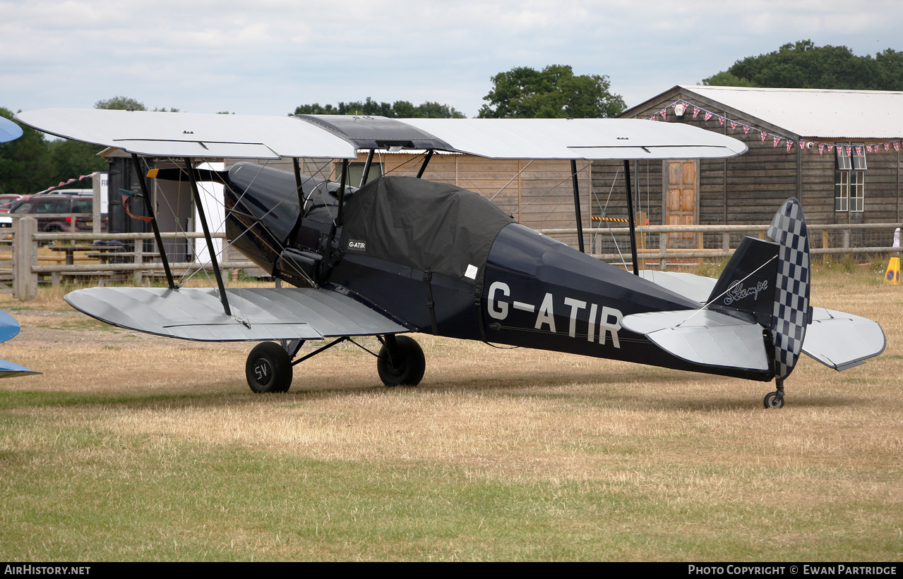 Aircraft Photo of G-ATIR | Stampe-Vertongen SV-4C | AirHistory.net #476969