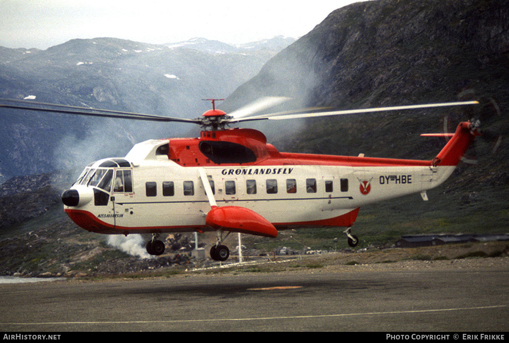 Aircraft Photo of OY-HBE | Sikorsky S-61N | Greenlandair - Grønlandsfly | AirHistory.net #476983