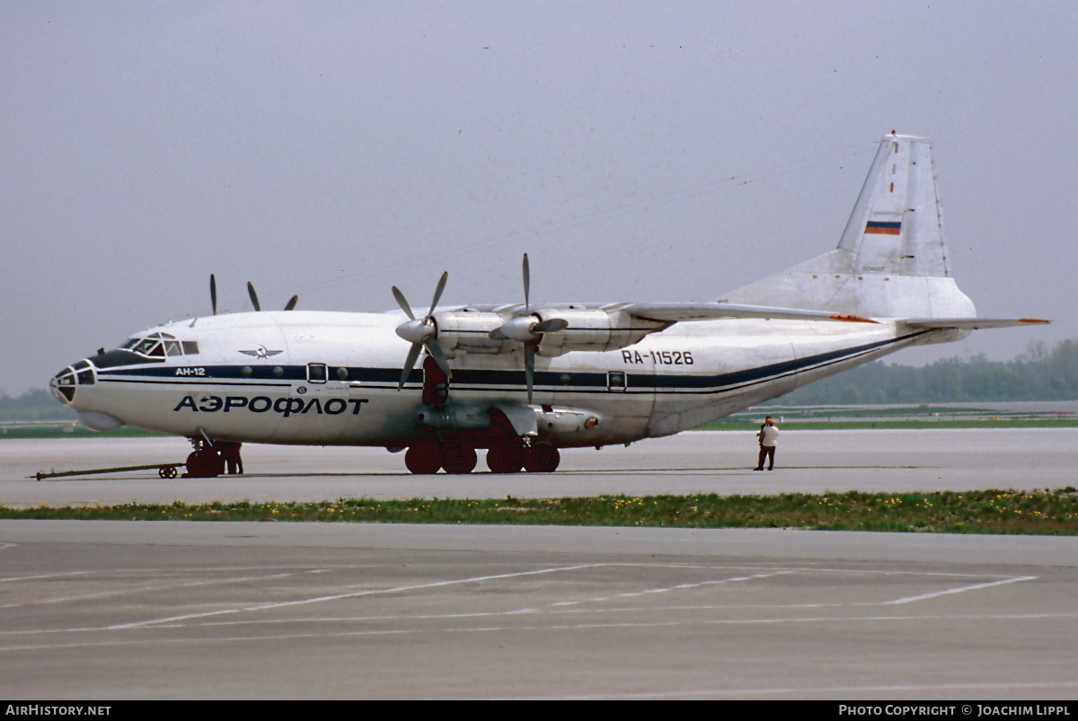 Aircraft Photo of RA-11526 | Antonov An-12BK | Aeroflot | AirHistory.net #476987