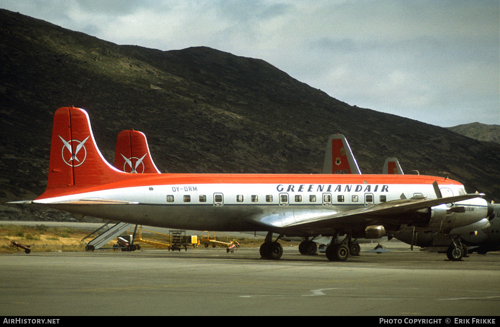 Aircraft Photo of OY-DRM | Douglas DC-6B | Greenlandair - Grønlandsfly | AirHistory.net #476991