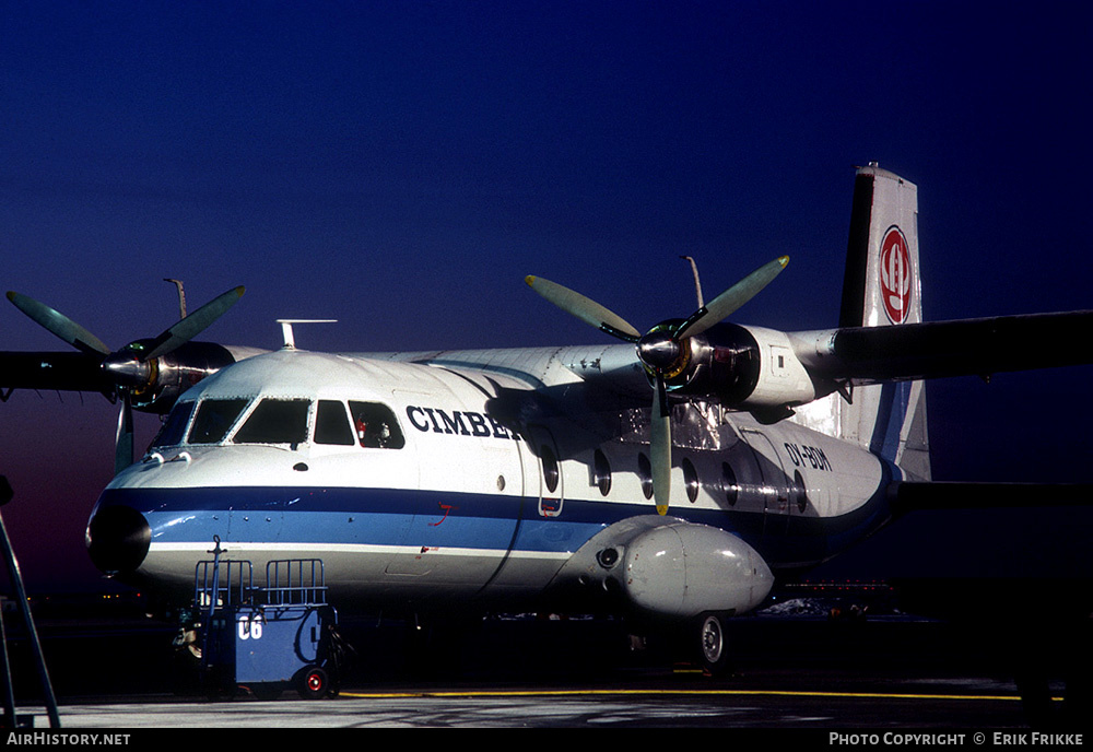 Aircraft Photo of OY-BDM | Nord 262A-21 | Cimber Air | AirHistory.net #476993