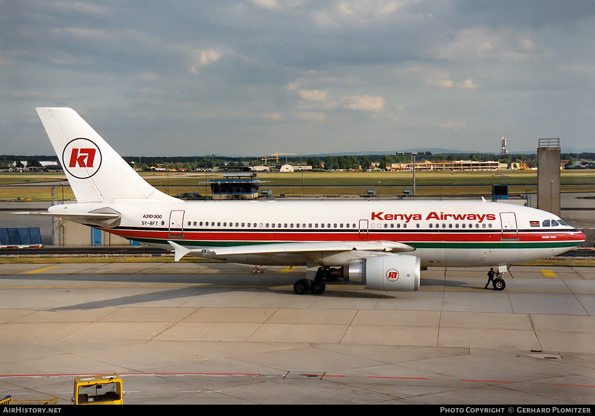 Aircraft Photo of 5Y-BFT | Airbus A310-304 | Kenya Airways | AirHistory.net #477000