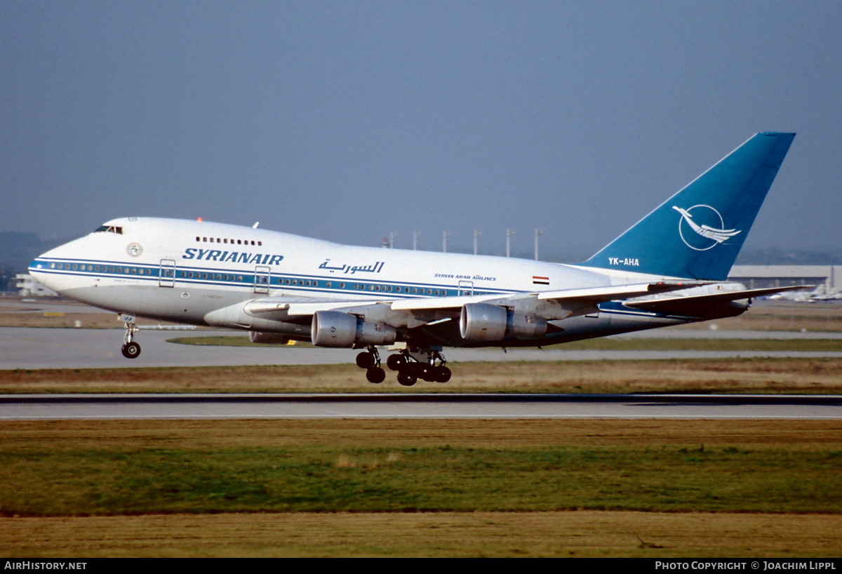 Aircraft Photo of YK-AHA | Boeing 747SP-94 | Syrian Air - Syrian Arab Airlines | AirHistory.net #477002