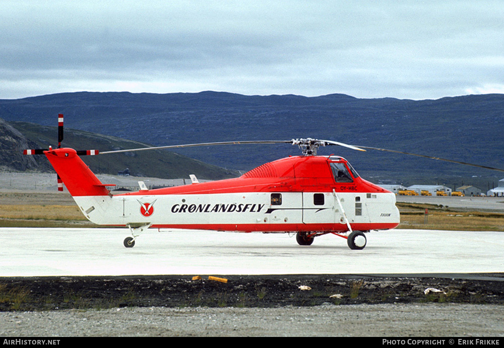 Aircraft Photo of OY-HBC | Sikorsky S-58ET | Greenlandair - Grønlandsfly | AirHistory.net #477007