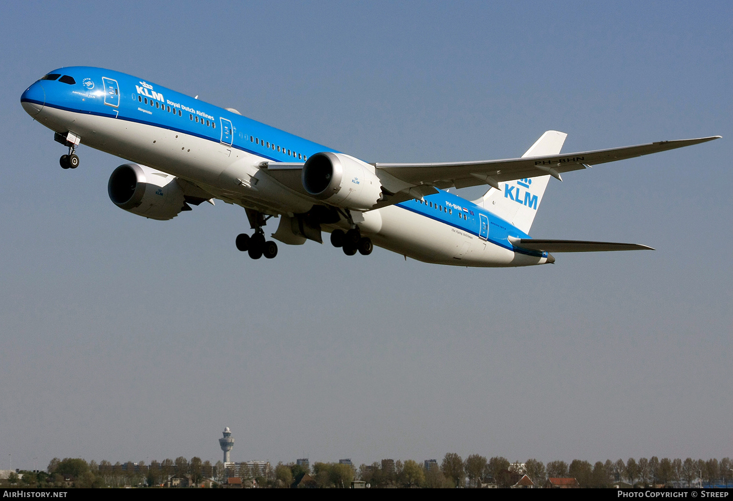 Aircraft Photo of PH-BHN | Boeing 787-9 Dreamliner | KLM - Royal Dutch Airlines | AirHistory.net #477008