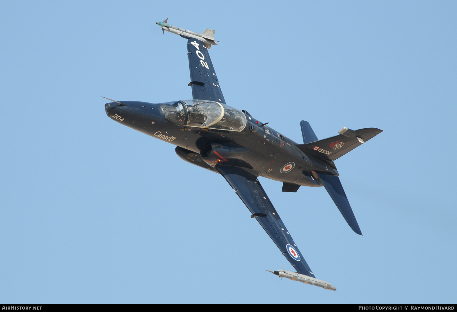 Aircraft Photo of 155204 | BAE Systems CT-155 Hawk | Canada - Air Force | AirHistory.net #477013