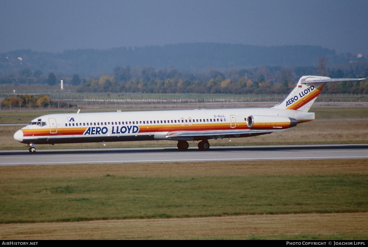 Aircraft Photo of D-ALLL | McDonnell Douglas MD-83 (DC-9-83) | Aero Lloyd | AirHistory.net #477016