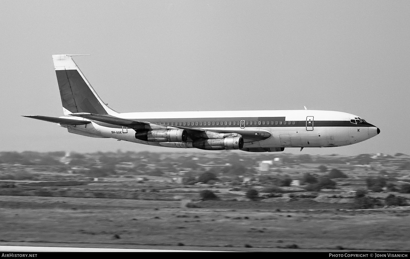 Aircraft Photo of 9H-AAK | Boeing 720-047B | AirHistory.net #477021