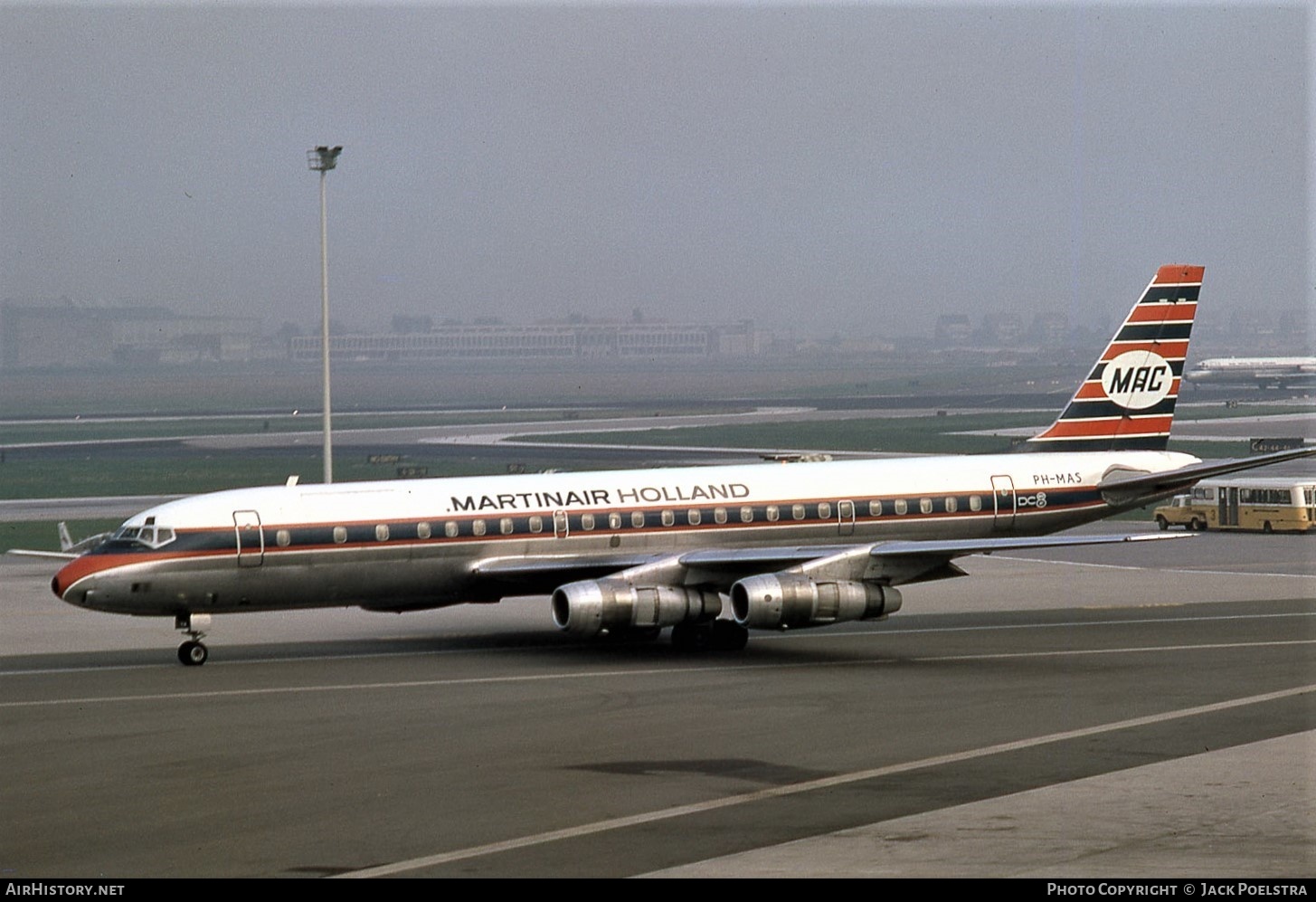 Aircraft Photo of PH-MAS | Douglas DC-8-55CF Jet Trader | Martinair Holland | AirHistory.net #477075