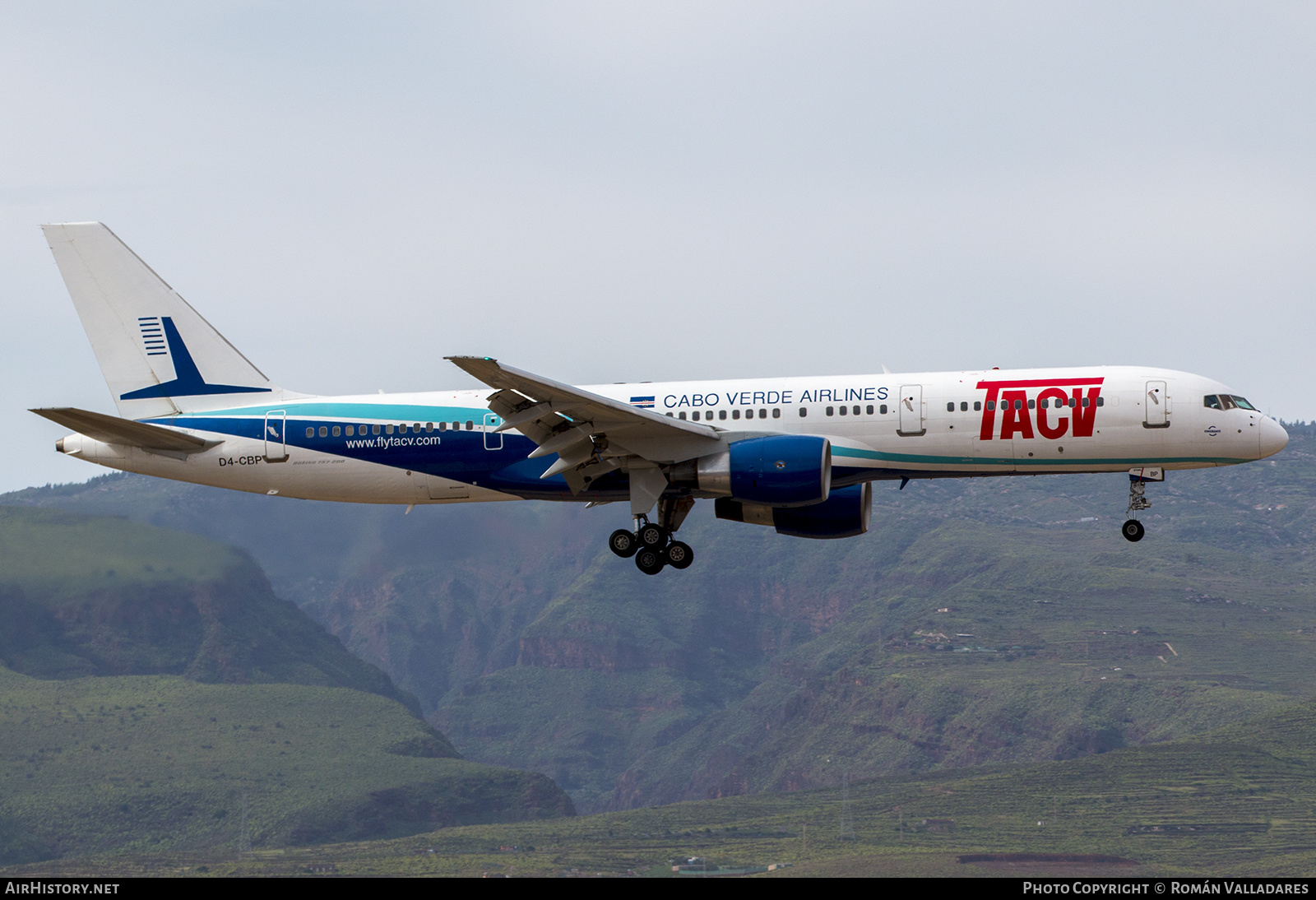 Aircraft Photo of D4-CBP | Boeing 757-2Q8 | TACV Cabo Verde Airlines | AirHistory.net #477076