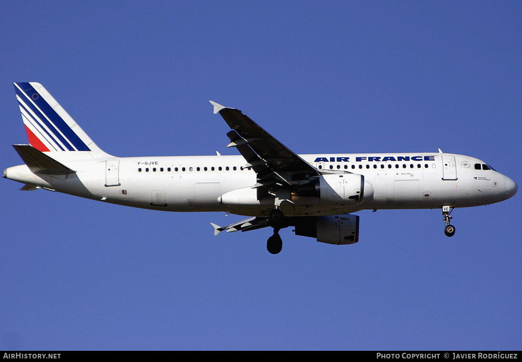 Aircraft Photo of F-GJVE | Airbus A320-211 | Air France | AirHistory.net #477092