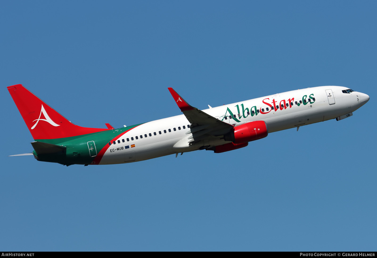 Aircraft Photo of EC-MUB | Boeing 737-86J | AlbaStar | AirHistory.net #477102