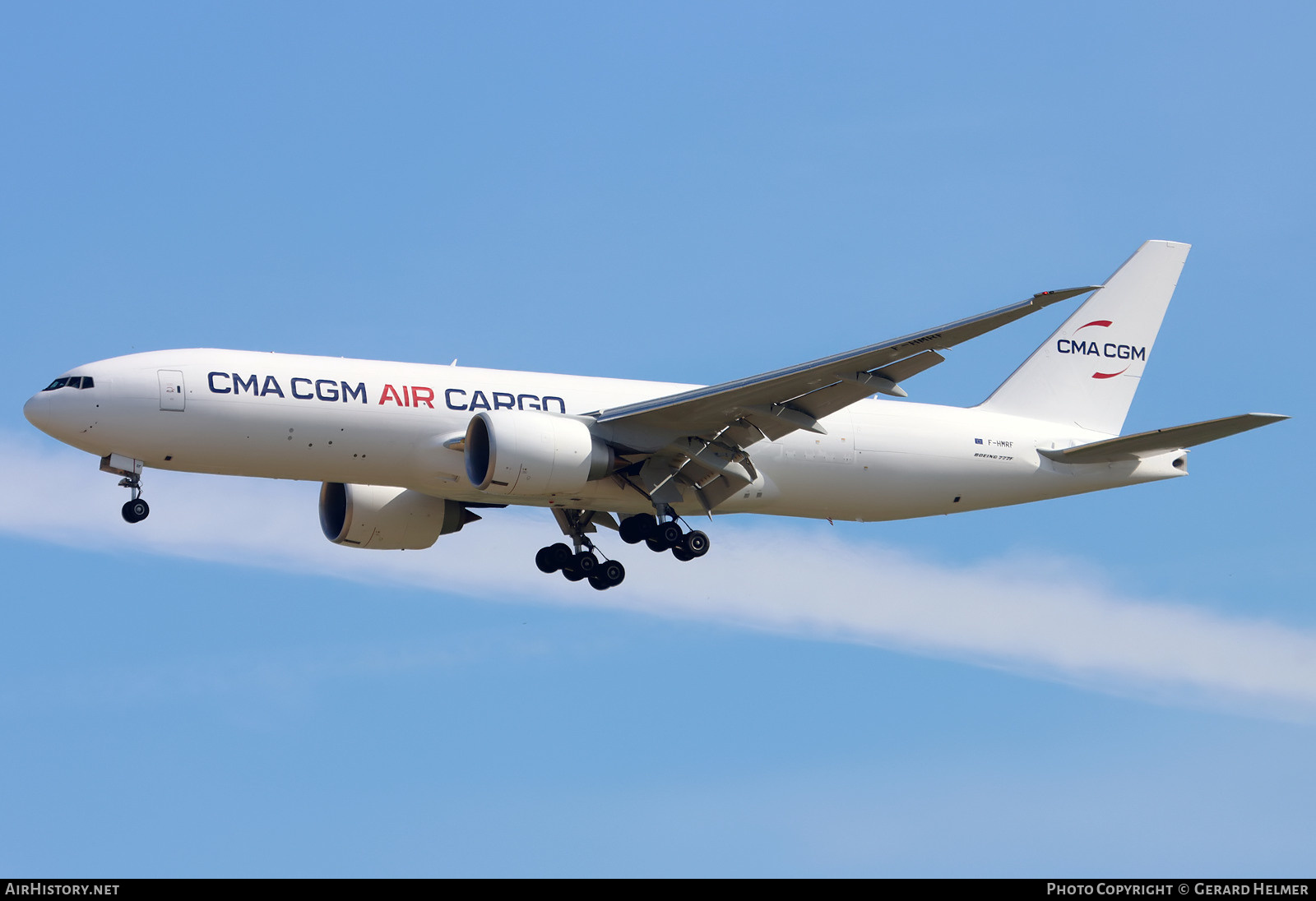 Aircraft Photo of F-HMRF | Boeing 777-F | CMA CGM Air Cargo | AirHistory.net #477105