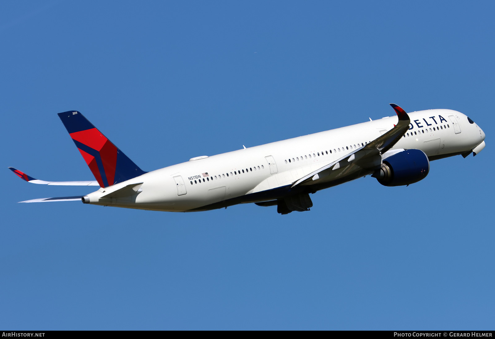 Aircraft Photo of N511DN | Airbus A350-941 | Delta Air Lines | AirHistory.net #477109