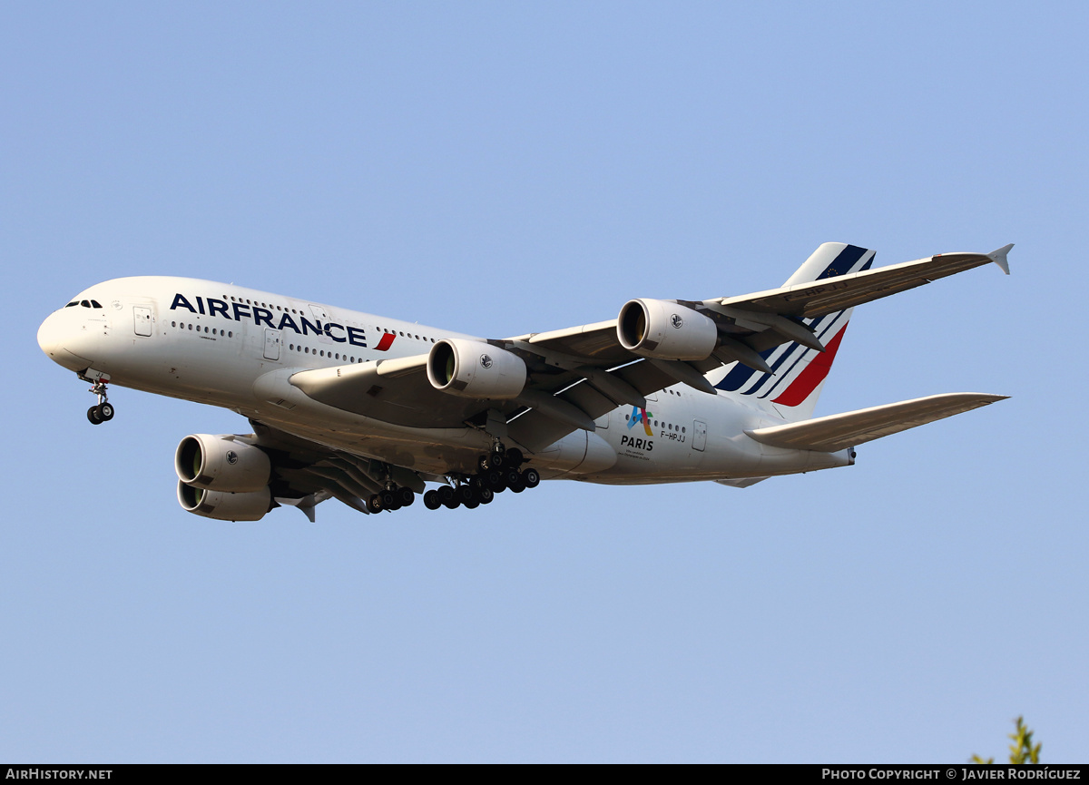 Aircraft Photo of F-HPJJ | Airbus A380-861 | Air France | AirHistory.net #477119