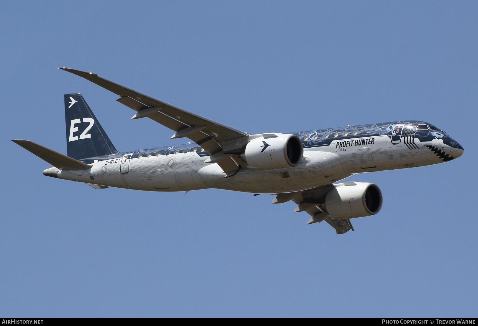 Aircraft Photo of 2-RLET | Embraer 190-E2 (ERJ-190-300) | Embraer | AirHistory.net #477156