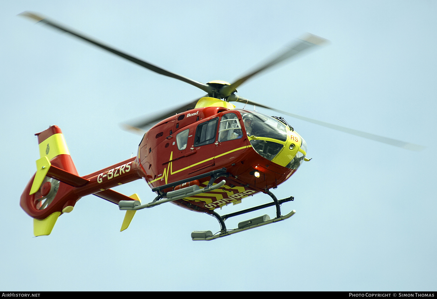 Aircraft Photo of G-BZRS | Eurocopter EC-135T-2+ | Bond Air Services | AirHistory.net #477162