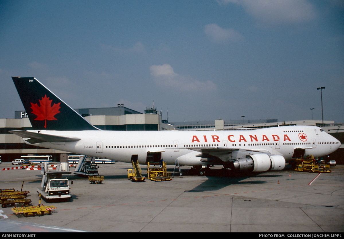 Aircraft Photo of C-GAGB | Boeing 747-233BM | Air Canada | AirHistory.net #477164