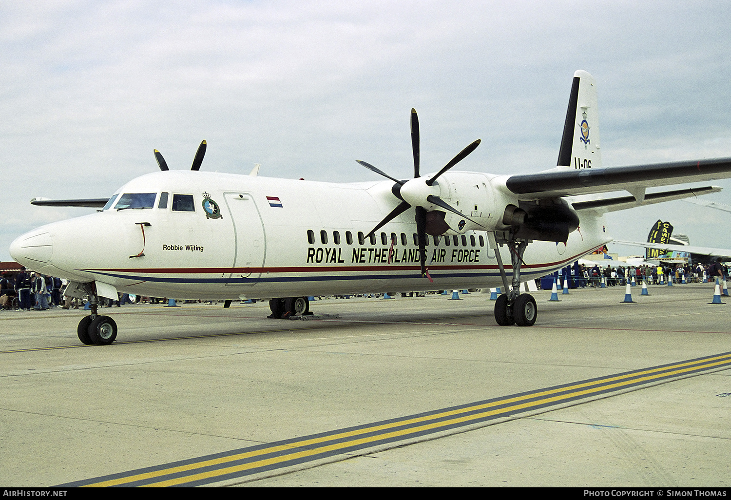 Aircraft Photo of U-06 | Fokker 50 | Netherlands - Air Force | AirHistory.net #477178