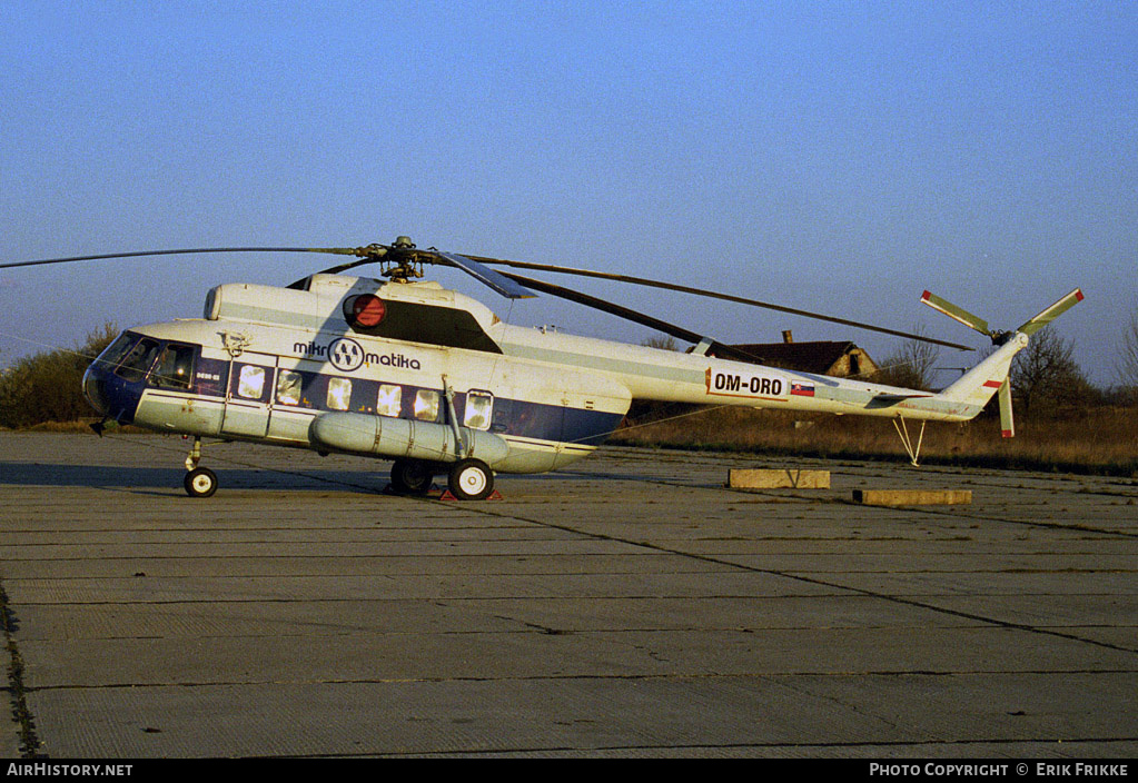 Aircraft Photo of OM-ORO | Mil Mi-8P | Mikromatika | AirHistory.net #477186