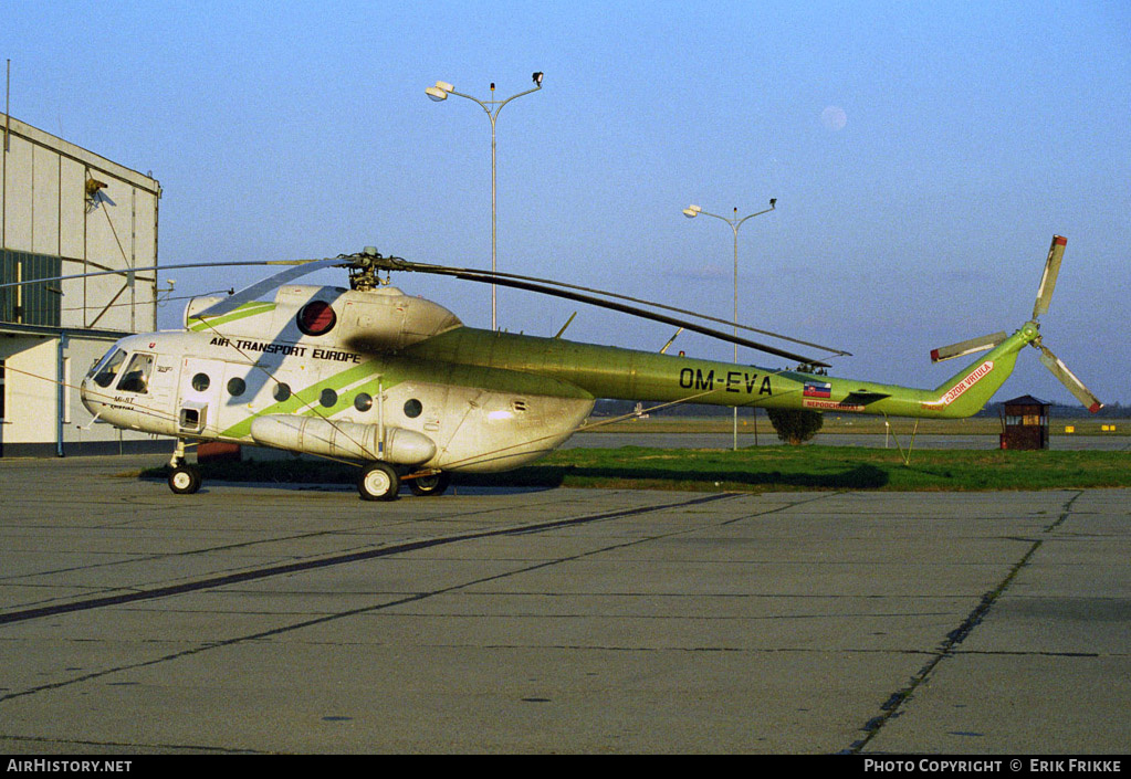 Aircraft Photo of OM-EVA | Mil Mi-8T | Air Transport Europe | AirHistory.net #477188
