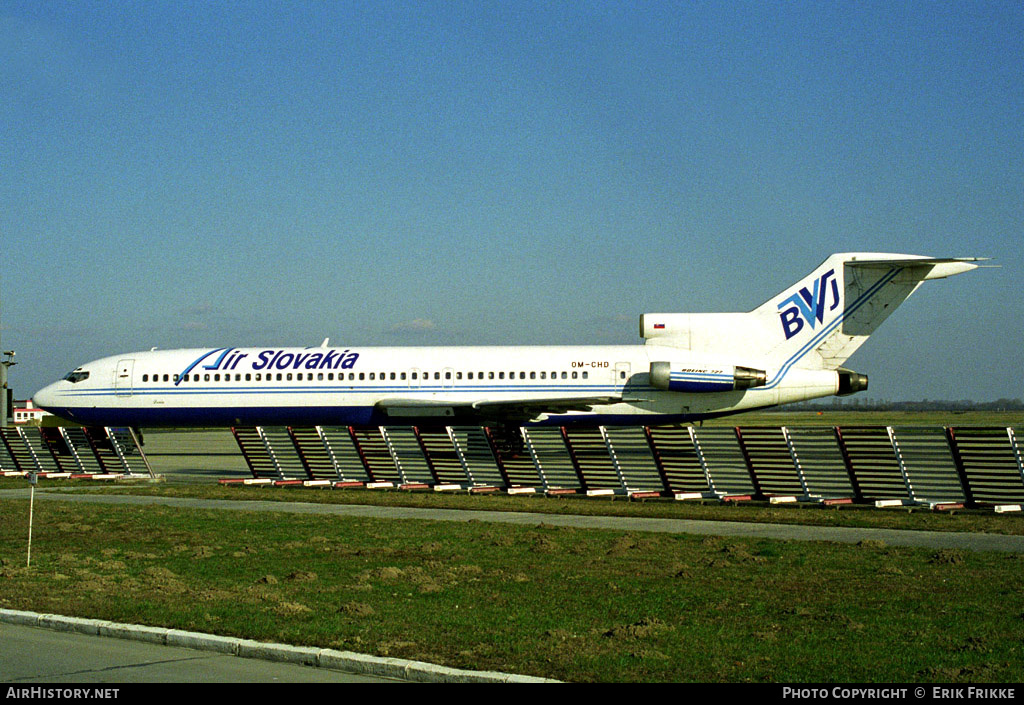 Aircraft Photo of OM-CHD | Boeing 727-230 | Air Slovakia | AirHistory.net #477194
