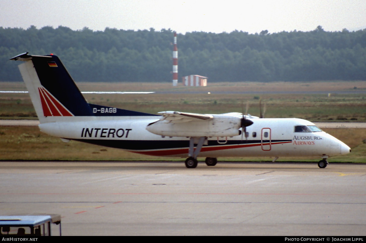 Aircraft Photo of D-BAGB | De Havilland Canada DHC-8-103 Dash 8 | Augsburg Airways | AirHistory.net #477202