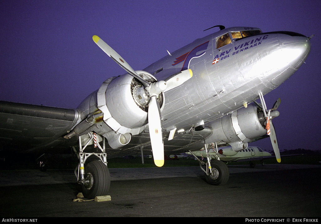Aircraft Photo of OY-BPB | Douglas C-47A Skytrain | Foreningen for Flyvende Museumsfly / DC-3 Vennerne | Scandinavian Airlines System - SAS | AirHistory.net #477206