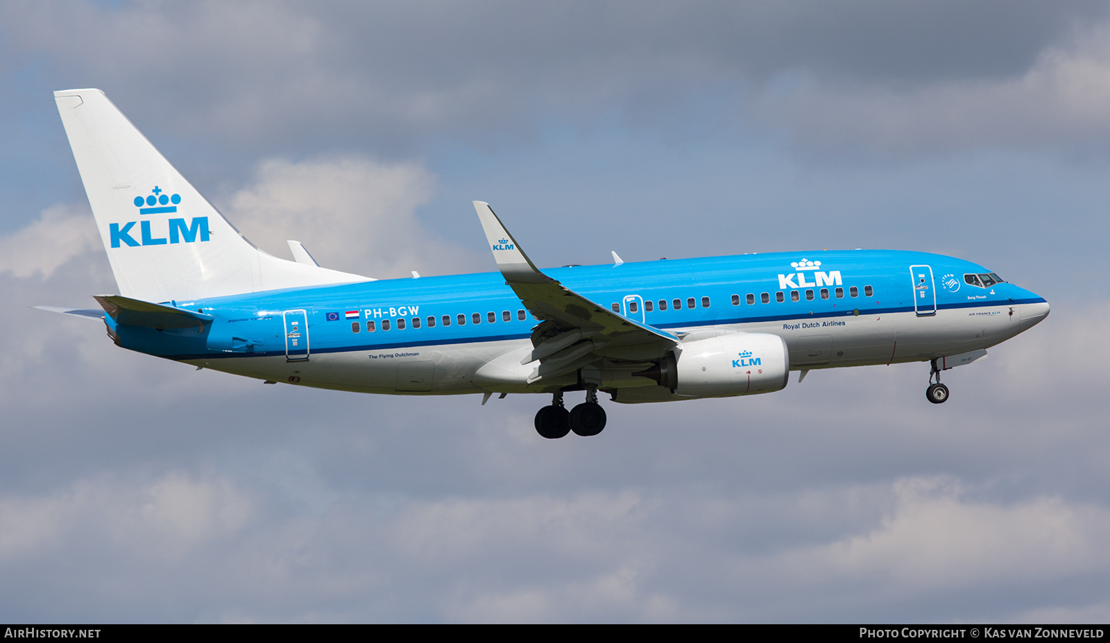 Aircraft Photo of PH-BGW | Boeing 737-7K2 | KLM - Royal Dutch Airlines | AirHistory.net #477237