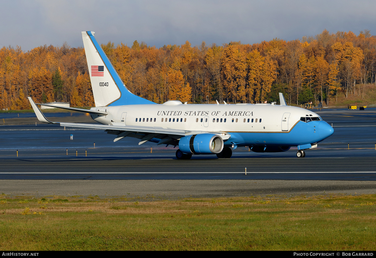 Aircraft Photo of 01-0040 / 10040 | Boeing C-40B | USA - Air Force | AirHistory.net #477259