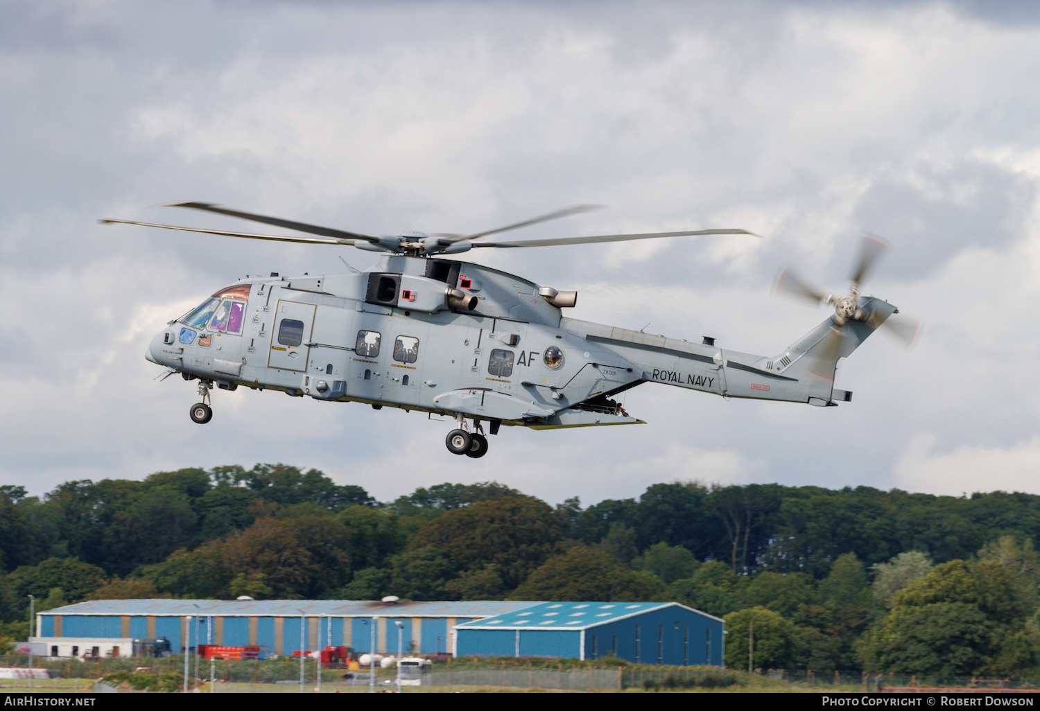 Aircraft Photo of ZK001 | AgustaWestland EH101-512 Merlin HC4A | UK - Navy | AirHistory.net #477263