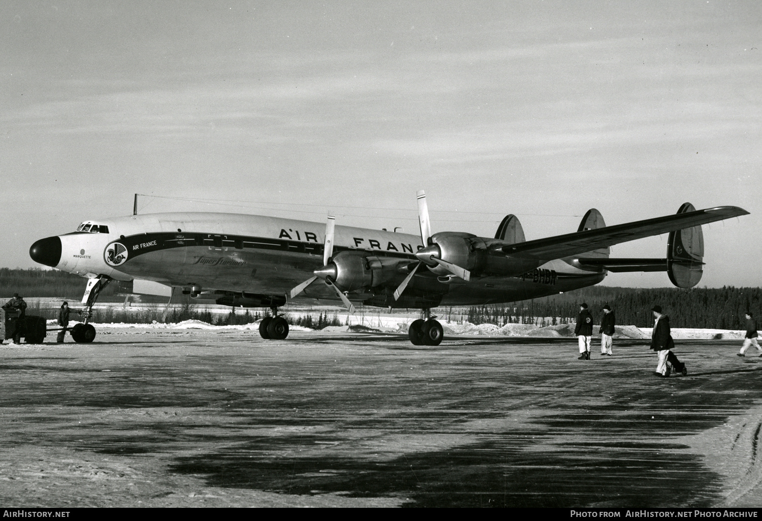 Aircraft Photo of F-BHBR | Lockheed L-1649A Starliner | Air France | AirHistory.net #477277