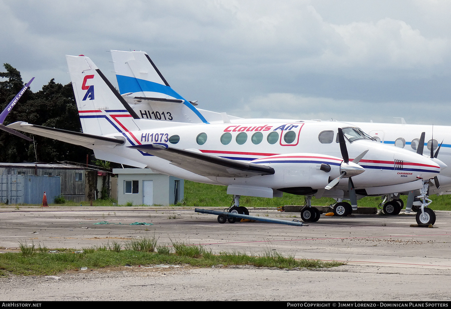 Aircraft Photo of HI1073 | Beech A100 King Air | Cloud Air Aviation Services | AirHistory.net #477280
