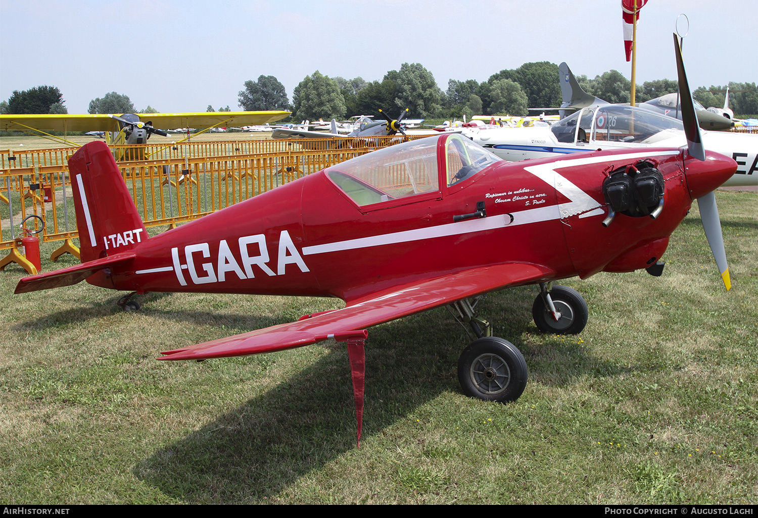 Aircraft Photo of I-TART | SSVV Politecnico Milano PM-280 Tortuca | AirHistory.net #477283