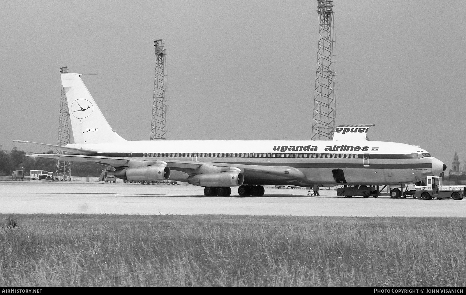 Aircraft Photo of 5X-UAC | Boeing 707-351C | Uganda Airlines | AirHistory.net #477301
