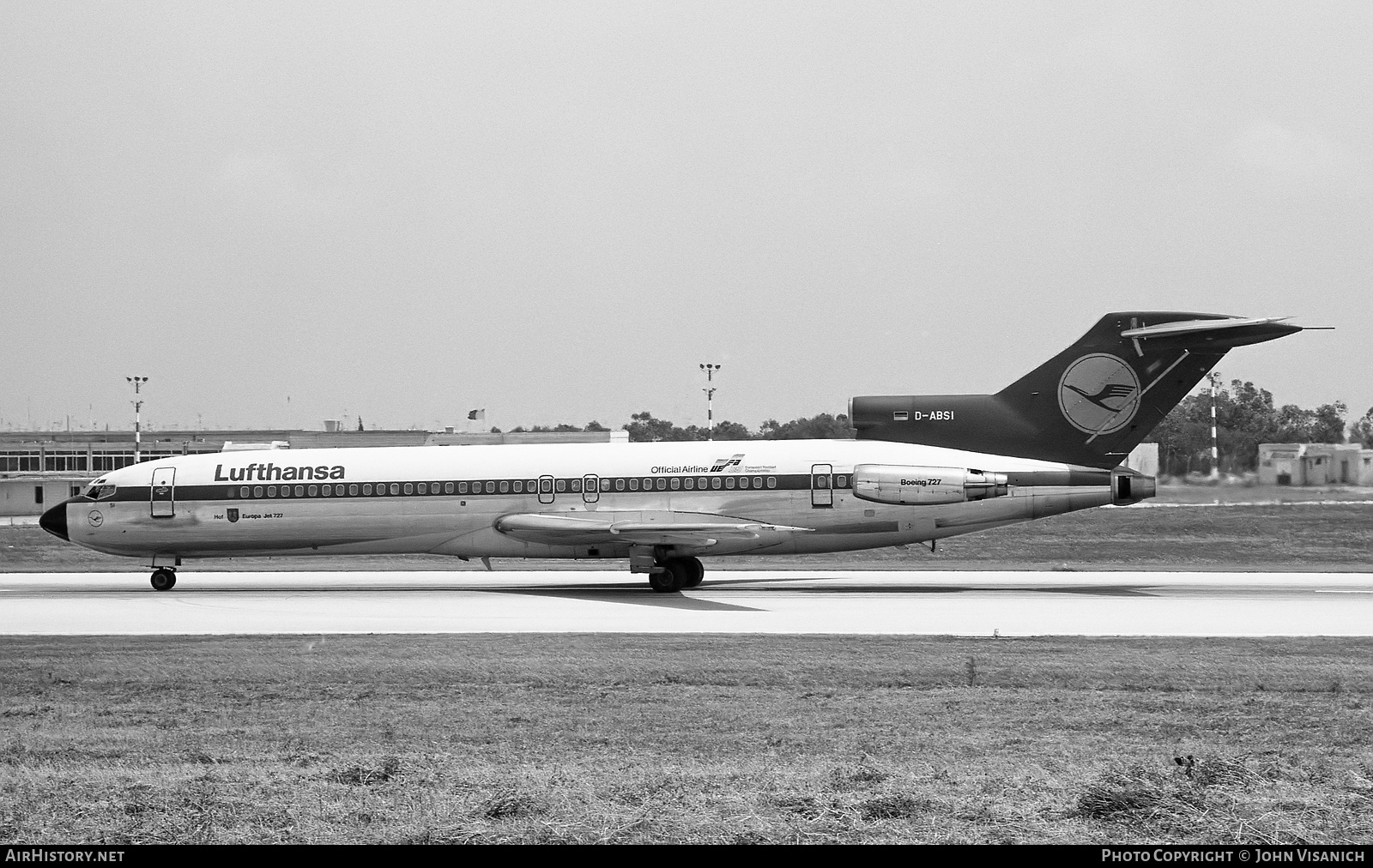 Aircraft Photo of D-ABSI | Boeing 727-230/Adv | Lufthansa | AirHistory.net #477306