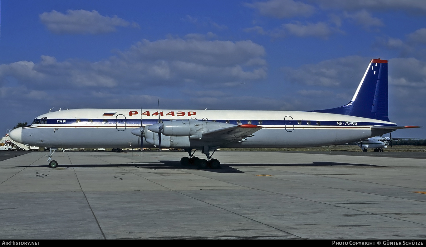 Aircraft Photo of RA-75466 | Ilyushin Il-18D | Ram Air | AirHistory.net #477308