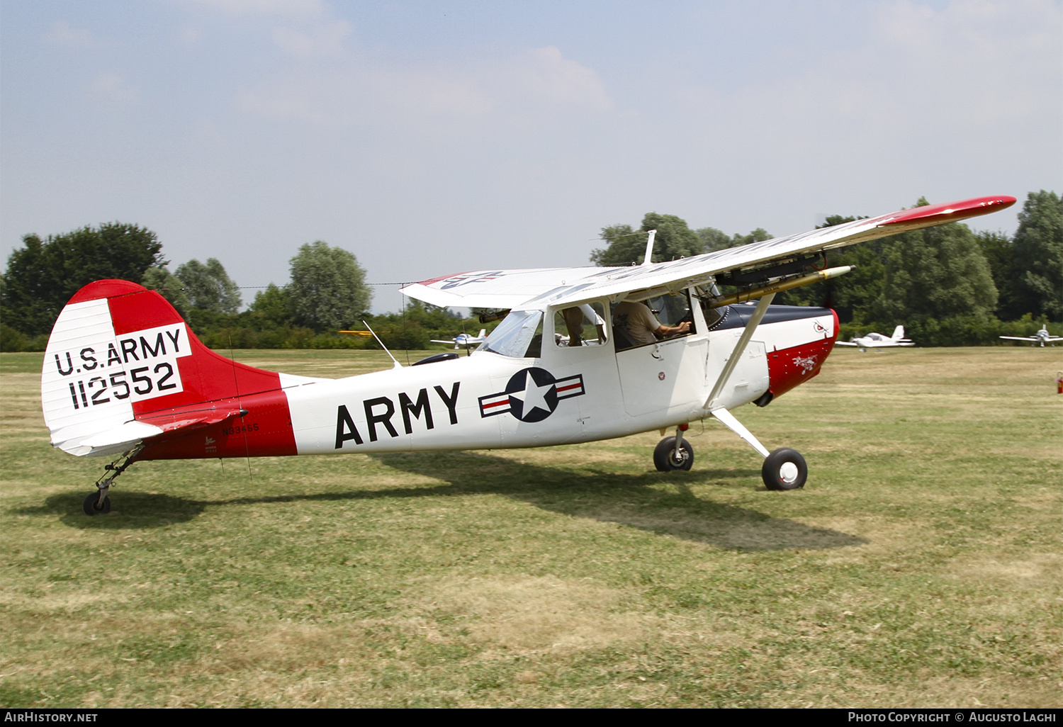 Aircraft Photo of N33455 | Cessna 305A | USA - Army | AirHistory.net #477309