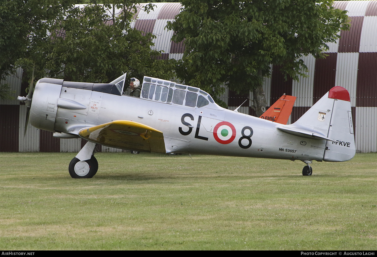 Aircraft Photo of I-FKVE / MM53657 | North American SNJ-6 Texan | Italy - Air Force | AirHistory.net #477319