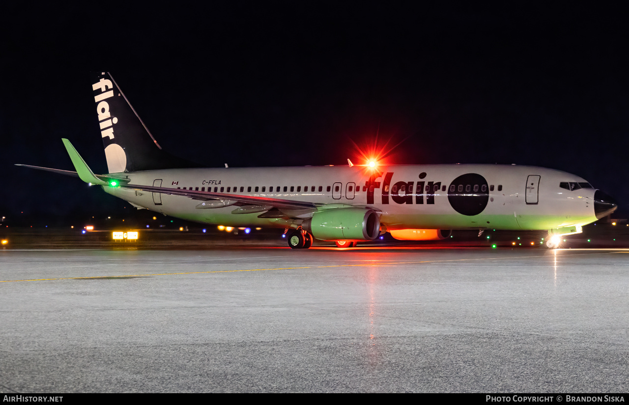 Aircraft Photo of C-FFLA | Boeing 737-86N | Flair Airlines | AirHistory.net #477320