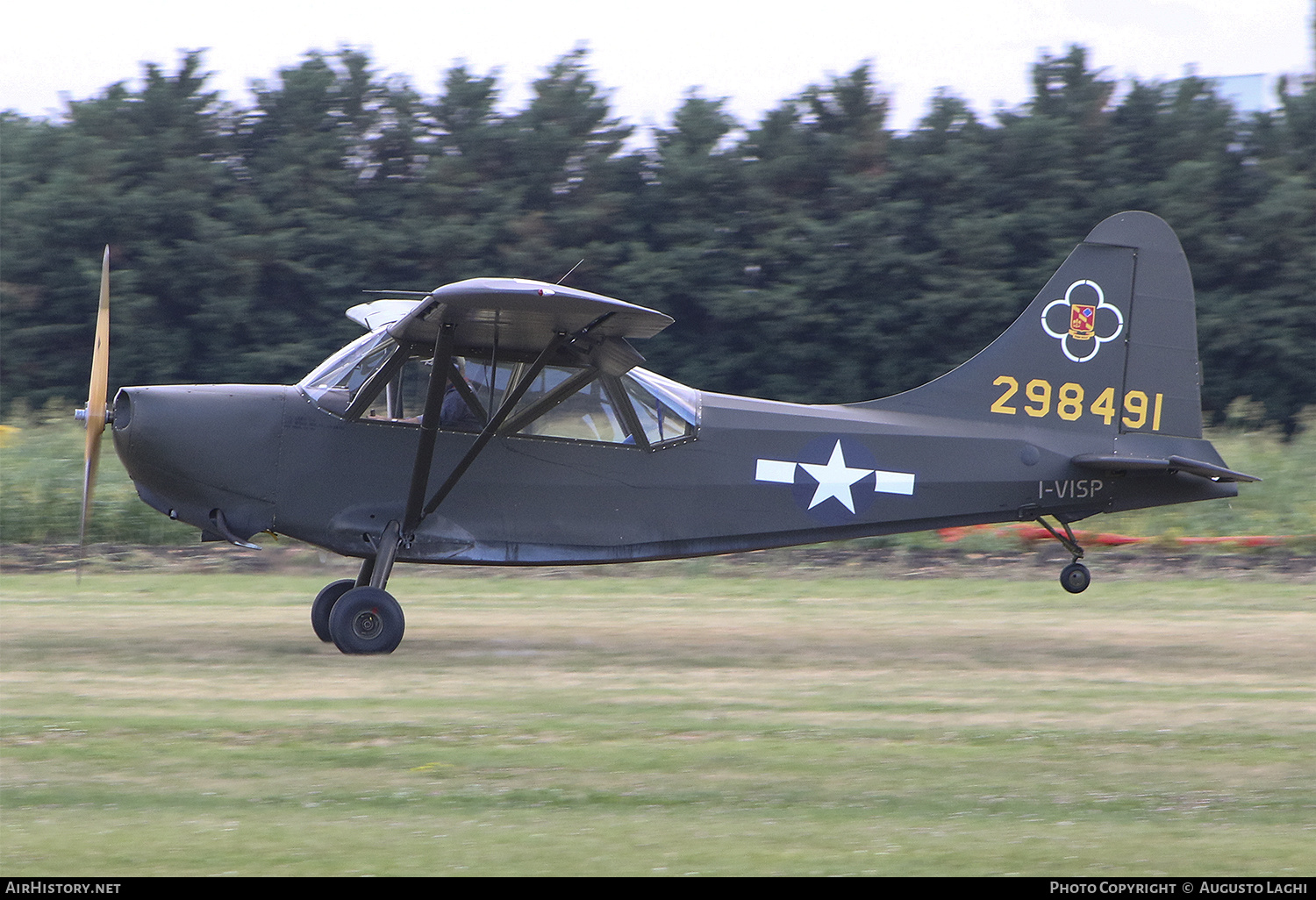 Aircraft Photo of I-VISP / 42-98491 | Stinson L-5 Sentinel | USA - Air Force | AirHistory.net #477332