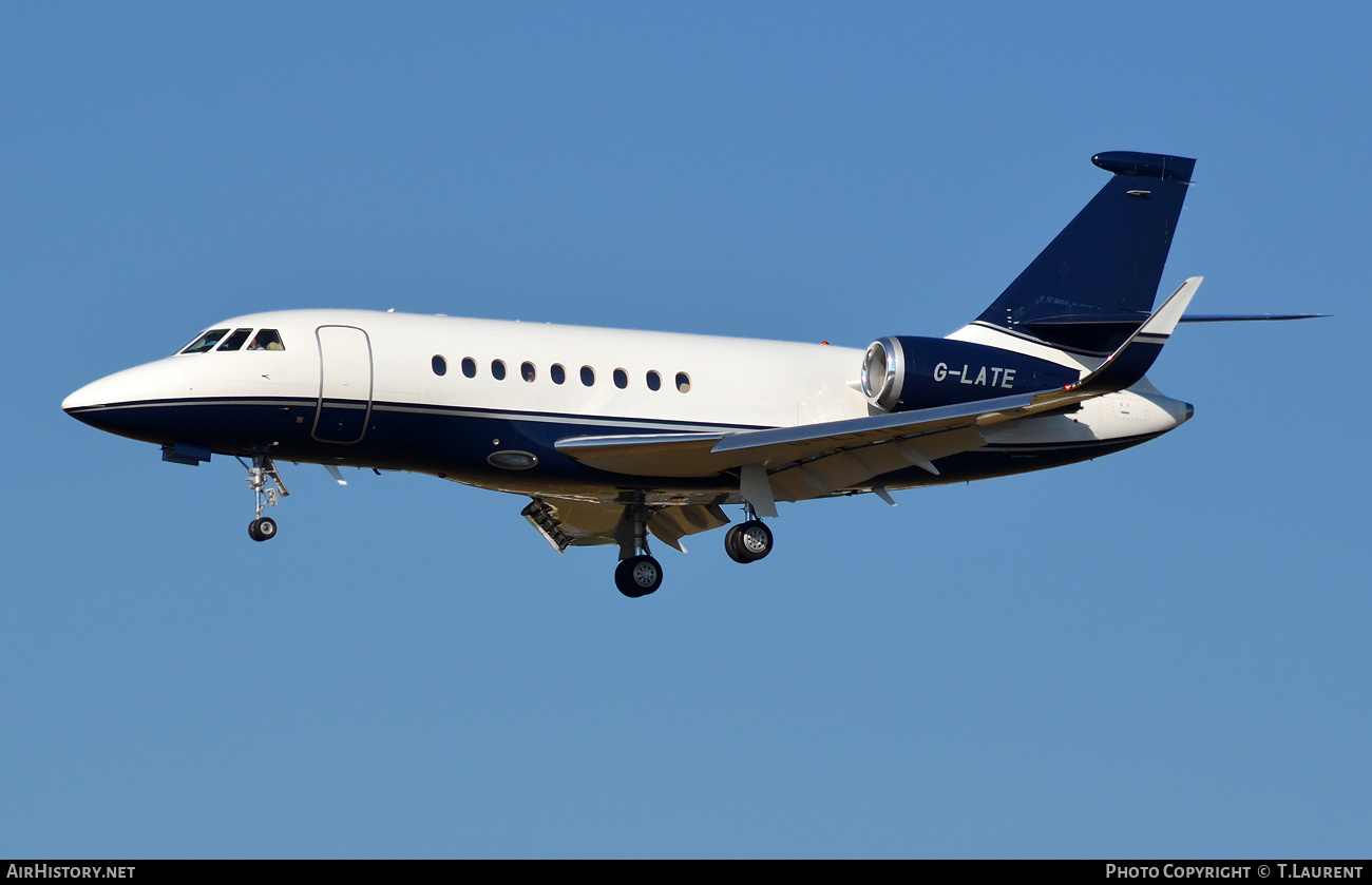 Aircraft Photo of G-LATE | Dassault Falcon 2000EX | AirHistory.net #477333