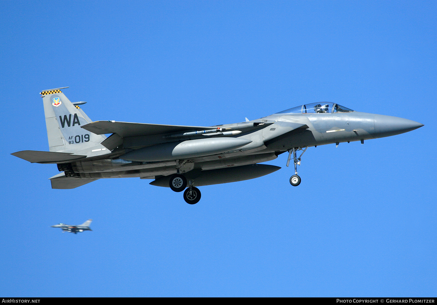 Aircraft Photo of 83-0019 | McDonnell Douglas F-15C Eagle | USA - Air Force | AirHistory.net #477334