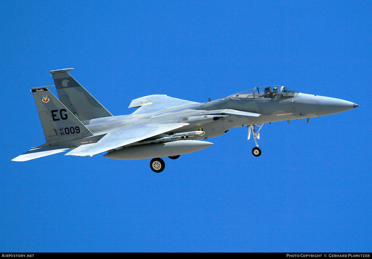 Aircraft Photo of 80-0009 / AF80-009 | McDonnell Douglas F-15C Eagle | USA - Air Force | AirHistory.net #477336