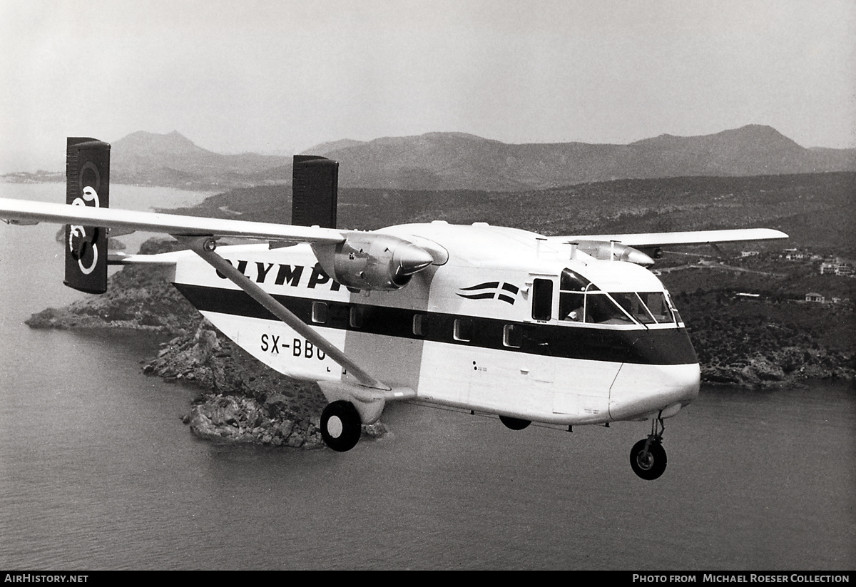 Aircraft Photo of SX-BBO | Short SC.7 Skyvan 3-400 | Olympic | AirHistory.net #477339