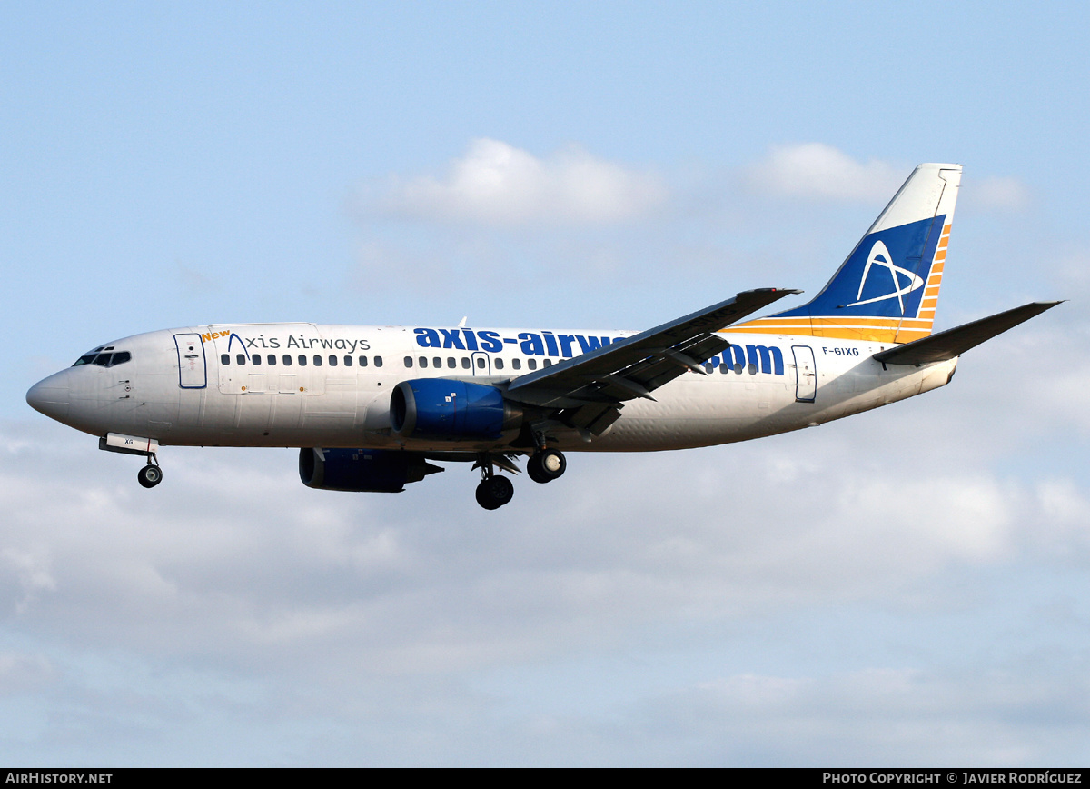 Aircraft Photo of F-GIXG | Boeing 737-382(QC) | Axis Airways | AirHistory.net #477344