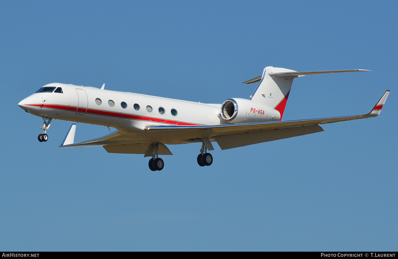 Aircraft Photo of PS-AGA | Gulfstream Aerospace G-V-SP Gulfstream G550 | Helistar | AirHistory.net #477350